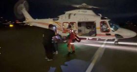 澎湖五星級飯店9歲男童溺水身亡，直升機送回高雄長庚醫院仍宣告不治。（圖／翻攝畫面）