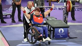 台灣健力好手林資惠以105公斤拿下第7名。（圖／體育署提供）