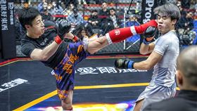 張立(左)曾當過泰拳國手，今年更代表國家挑戰AMMA亞洲格鬥錦標賽。（圖／WOTD提供）