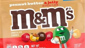M&M's「花生醬與果凍」口味糖果將回歸。（圖／翻攝自「CandyHunting」IG）