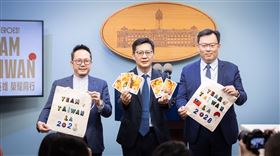 總統府今(９)日舉行「Our Heroes！Team Taiwan 台灣英雄 榮耀同行」總統接見2024巴黎帕拉林匹克運動會代表團宣傳記者會。（圖／總統府提供)