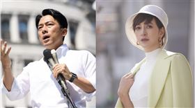 小泉進次郎、瀧川克莉絲汀。