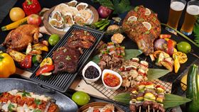 中秋節連續假期就到長榮鳳凰酒店(礁溪)感受濃烈的燒烤風情，輕鬆優雅地享受澎湃烤肉美味。（圖／飯店旅宿業者提供）