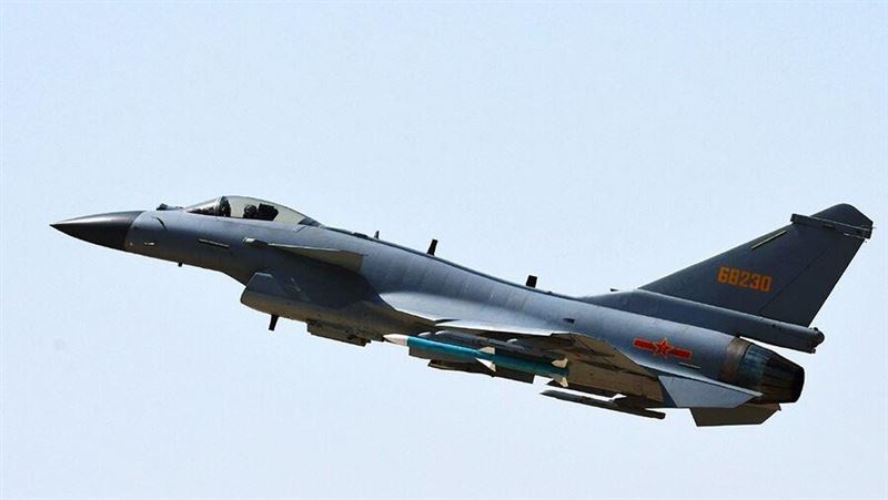 圖為戰機殲10C。(圖取自中國國防部網頁mod.gov.cn)