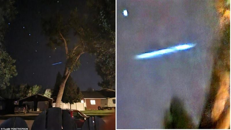 人妻賞星意外錄到不明飛行物體　影像曝光