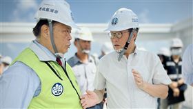 行政院政務委員陳金德今（10）日率領相關部會前往澎湖。（圖／行政院提供)