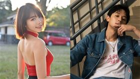 林明禎（左）與張軒睿（右）曾有過一段短命戀。（圖／翻攝自IG）