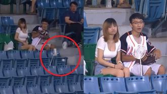 陳傑憲打爆超兇球迷電扇！網：年度兩好球