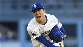 ▲山本由伸傷癒復出4局飆8K掉1分。（圖／美聯社／達志影像）
