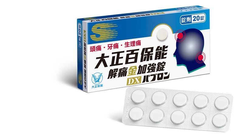 大正製藥推出百保能解痛系列商品！