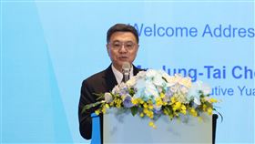 2024亞洲選舉官署協會(AAEA)會員大會今(11）日在台北開幕，行政院長卓榮泰出席致詞。（圖／中選會提供)