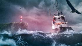 ▲海上風雨示意圖（圖／CANVA製作）