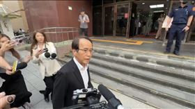 ▲北檢以證人身份約談時任台北市副市長的林欽榮，訊後請回。（圖／翻攝畫面）