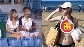 統一獅,新莊棒球場,富邦悍將,陳傑憲,行動電風扇,IG,女球迷,比基尼,南半球