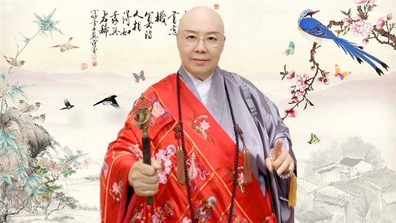恆述法師受《中時新聞網》透露早知兵役問題的重要性。（圖／恆述法師提供）