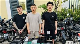 3名台男在柬埔寨被捕。（圖／翻攝自柬中時報）