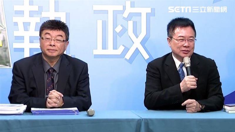 趙少康爆出，國民黨主席選舉遭網軍介入，今蔡正元與邱毅相繼發聲。（圖／翻攝畫面）
