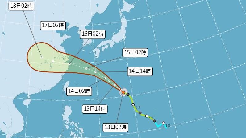 今3地區炸雨彈！貝碧佳路徑、對台影響曝