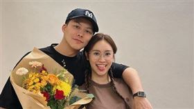 Sandy在IG記錄下生產前後的心路歷程。（圖／翻攝自IG）