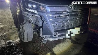 新／黃偉哲國道出車禍！時速110撞大鐵盒