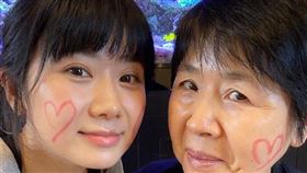 外傳當年福原愛鬧出不倫戀風波後，媽媽一度拒絕與女兒同住，甚至見面。（圖／翻攝自微博）