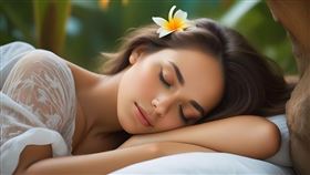 睡眠狀的照片。(圖／Pixabay)