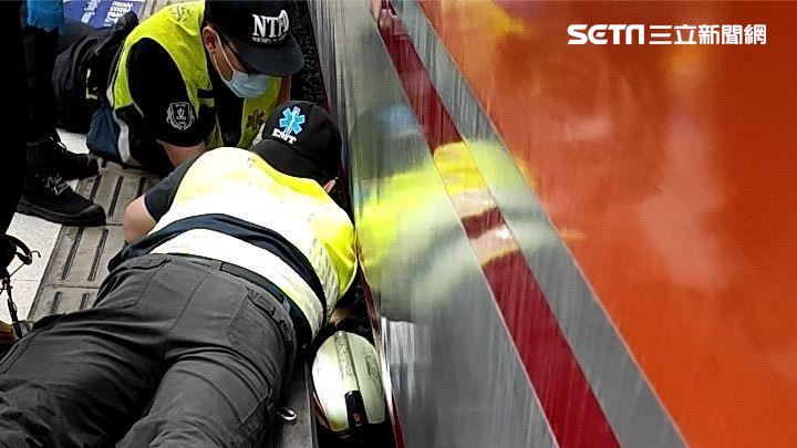 新／板橋火車站傳落軌　男卡車頭下仍清醒