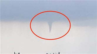 新／雨彈狂炸彰化！驚見水龍捲、雨瀑布