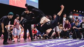 ▲孫振返台參加高雄霹靂舞國際大賽。（圖／高雄市政府運動發展局）