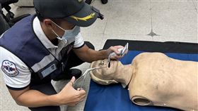 月餅,噎住,婦人,喉頭鏡,第二大隊大昌分隊,EMT-P