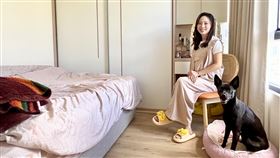 「勇兔」林筳諭新家。（圖／記者杜沛學攝影）