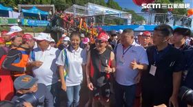 日月潭,萬人泳渡,前總統,馬英九,參賽（圖／翻攝畫面）