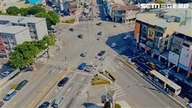 台中,五岔路口,違規,冠軍,機車,罰單（圖／翻攝畫面）