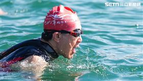 日月潭,萬人泳渡,前總統,馬英九,完賽（圖／翻攝畫面）