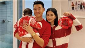 周興哲（左）老婆趙岱新（右）懷上二胎。（圖／翻攝自周興哲IG）
