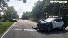 高雄,警車,旗山,車禍,BMW