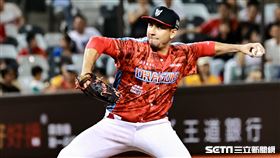 ▲味全龍中繼投手銳歐。（圖／記者劉彥池攝影）