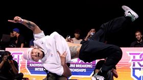 ▲韓國傳奇Hong 10來台參賽。（圖／高雄市政府運動發展局提供）