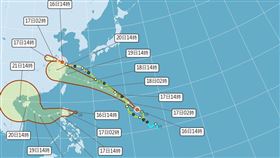 中秋三颱共舞？「蘇力」颱風最快明生成　預測路徑曝光