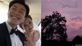 陳喬恩、喬任梁。（圖／翻攝自微博）