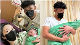 ▲味全龍郭天信成為新手爸爸。（圖／翻攝自郭天信IG）