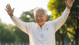 老人運動(示意圖/AI生成)