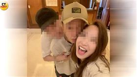侯西峰獨子侯淳淯（中）與已婚女秘書K女爆出婚外情。（圖／讀者提供）