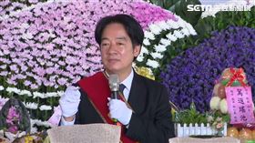 ▲總統賴清德出席總統府秘書長潘孟安母親潘林美鳳女士告別式，點主、致謝詞。