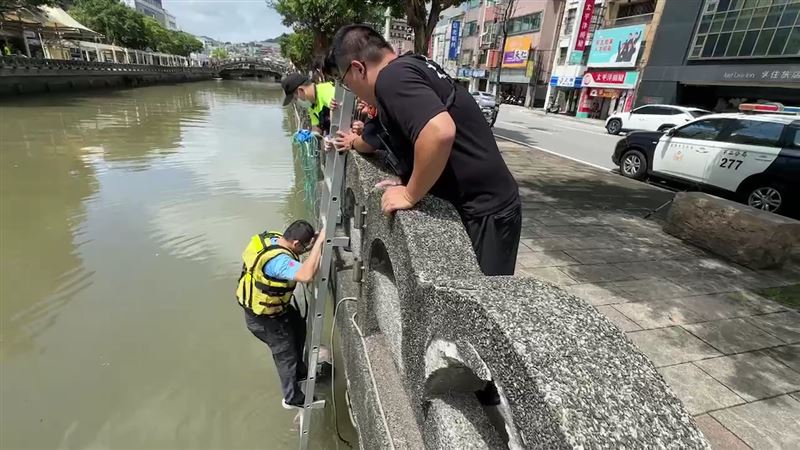 基隆田寮河1男落水　無生命跡象送醫搶救