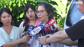 蔡壁如出席柯文哲祈福活動前受訪。