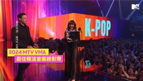 Lisa以Solo身分出席MTV音樂錄影帶大獎。（圖／翻攝自VMAs IG）