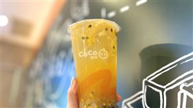 coco都可,百香雙響炮(coco都可 提供)