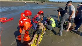 移工,紅毛港,溺水,救生艇（圖／翻攝畫面）