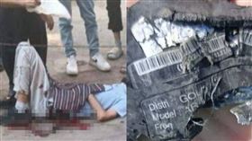 呼叫器發出長達數秒鐘的嗶嗶聲，大家好奇湊近一看，隨即近距離引爆，臉部被炸得面目全非。（圖／翻攝自X）